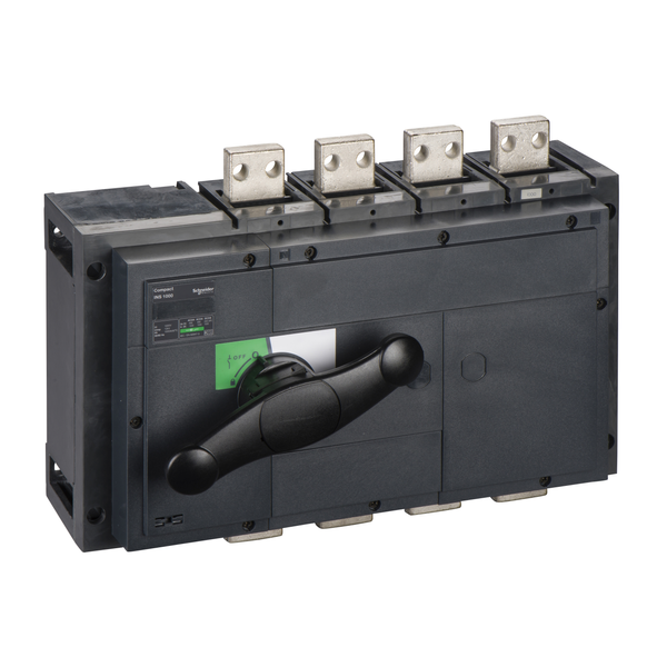switch disconnector, Compact INS1000 , 1000 A, standard version with black rotary handle, 4 poles image 4