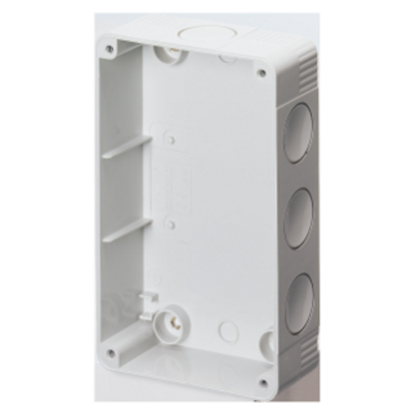 BACK MOUNTING BOX FOR PROTECTED AND WATERTIGHT COMPACT FIXED SOCKET OUTLET - IP55 image 1