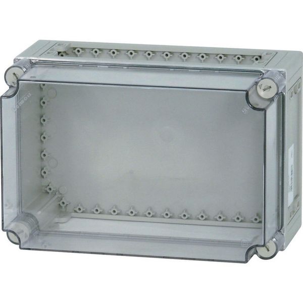 Insulated enclosure, top+bottom open, HxWxD=250x375x225mm image 3