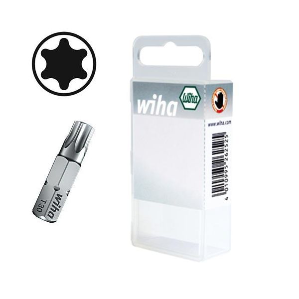 WIHA Standaard bit TORX 7015Z T40x25mm in blister (10 stuks) image 1