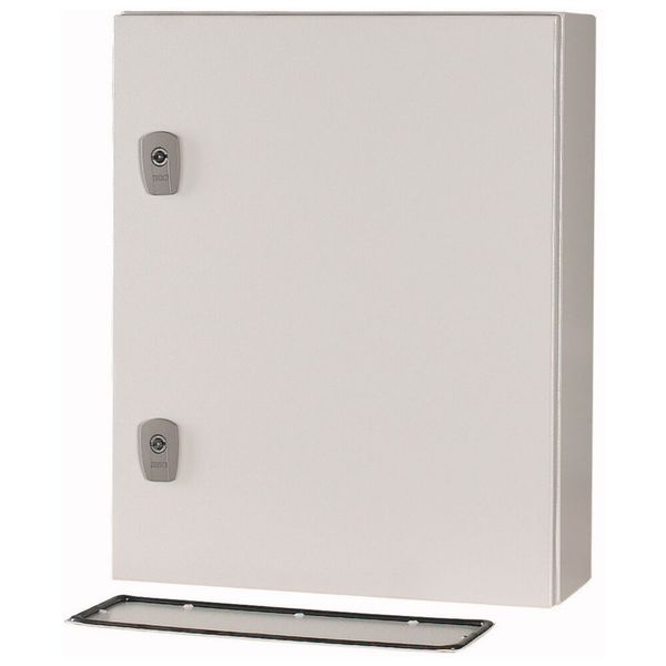 Wall enclosure with mounting plate, HxWxD=500x400x150mm image 10
