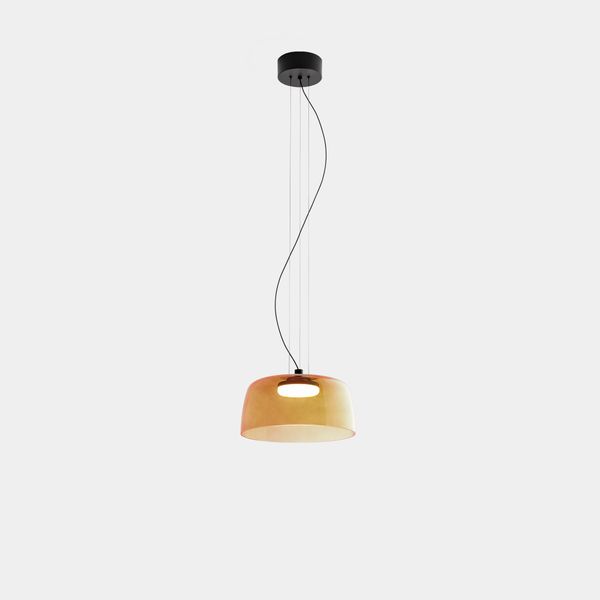 Pendant Levels 1 Body Ø320mm LED 17.2W SW 2700-3000-4000K CASAMBI Black 1255lm image 1