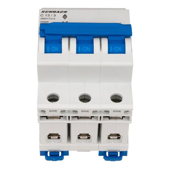 Miniature Circuit Breaker (MCB) AMPARO 10kA, C 13A, 3-pole image 2