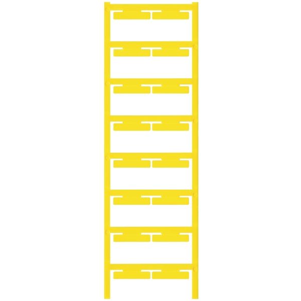 Cable coding system, 6 mm, Polyamide 66, yellow image 1