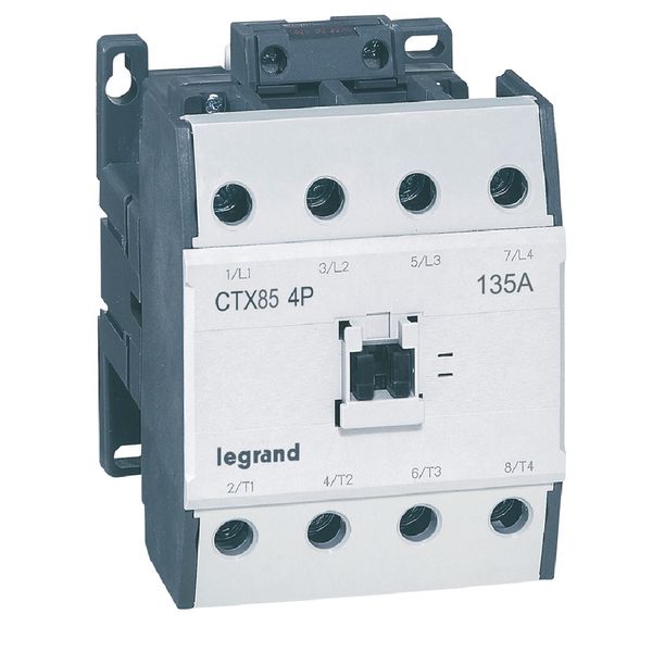 4-pole contactors CTX³ - without auxiliary contact - 135/85 A - 230 V~ image 2