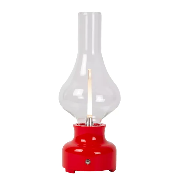 Lucide PETROL - Table lamp - LED - 3 StepDim - Red image 1