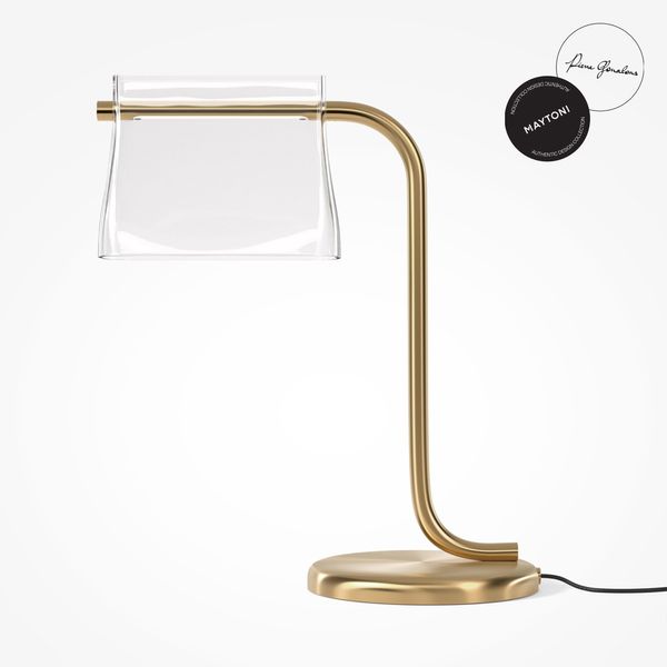 Modern Cabaret Table lamp Brass image 1