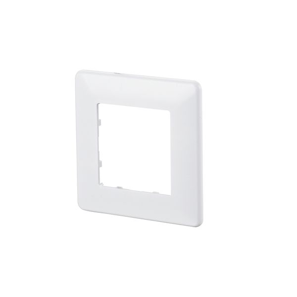 Cover plate 80 x 80 mm, traffic white, modul image 1