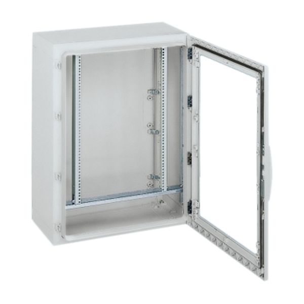 19" fixed chassis 21U forPLA enclosure H1250xW750mm image 2