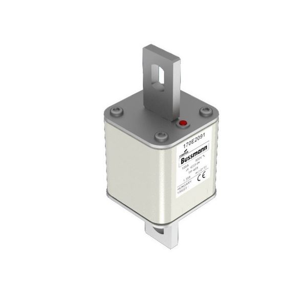 Fuse-link, high speed, 100 A, AC 500 V, 55 x 55 x 140 mm, aR, IEC, with indicator image 13