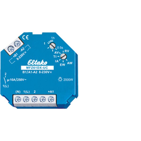 Analogue settable multifunction time relay, 1 NO contact 10A image 1