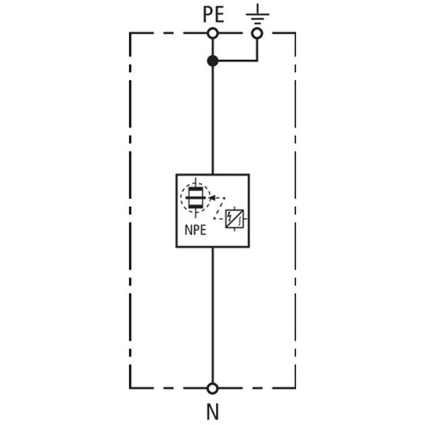 N-PE lightning current arrester DEHNgap Maxi 1 for use in TT systems image 3