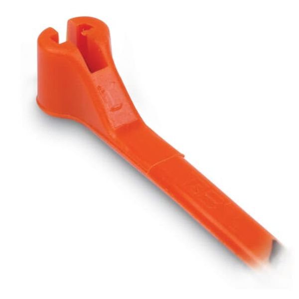 TY24M-3 CABLE TIE 40LB 5.5IN ORANGE NYLON image 3