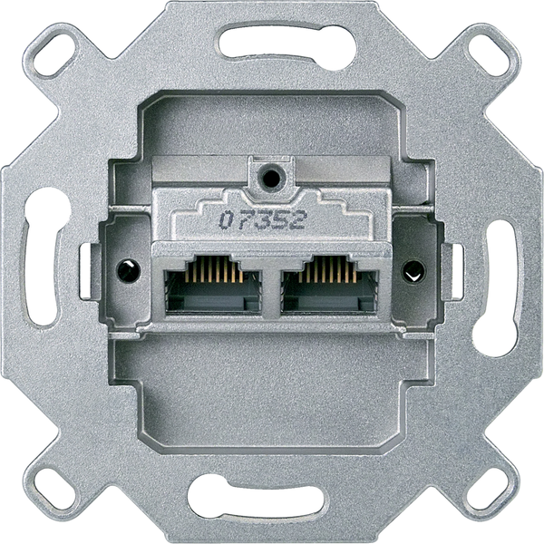 RJ45 insert 8/8 Cat 6, white image 3