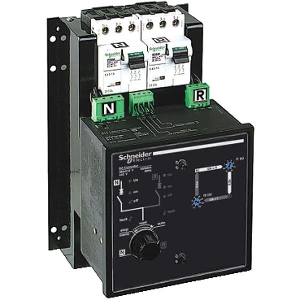remote control source changeover, Transferpact, ACP plate and UA controller, 380 VAC to 415 VAC 50/60 Hz, 440 VAC 60 Hz image 3