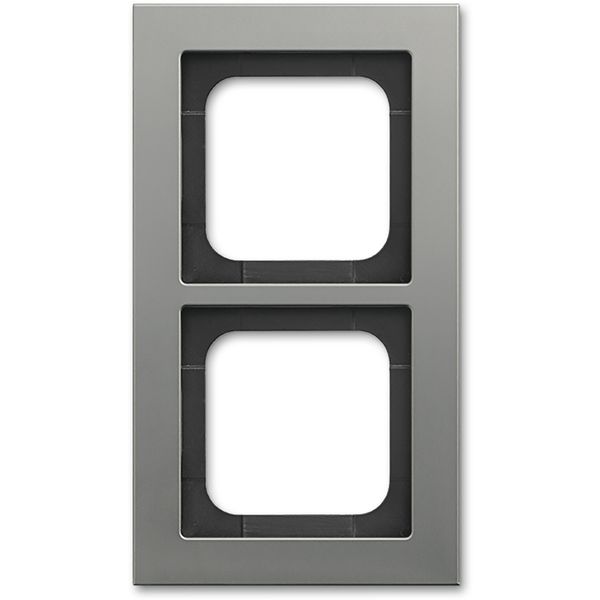 1722-270 Cover Frame Busch-axcent® Platinum image 1