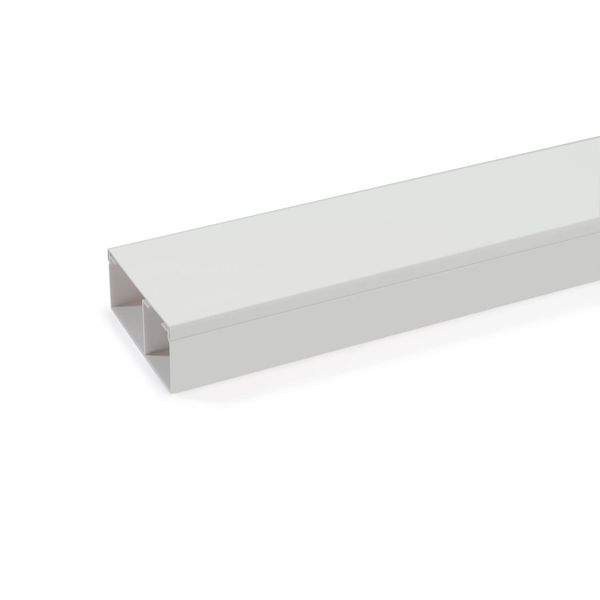 LE 60190 TW lgr  Channel LE, for cable storage, 2000x190x60, light gray Polyvinyl chloride image 1