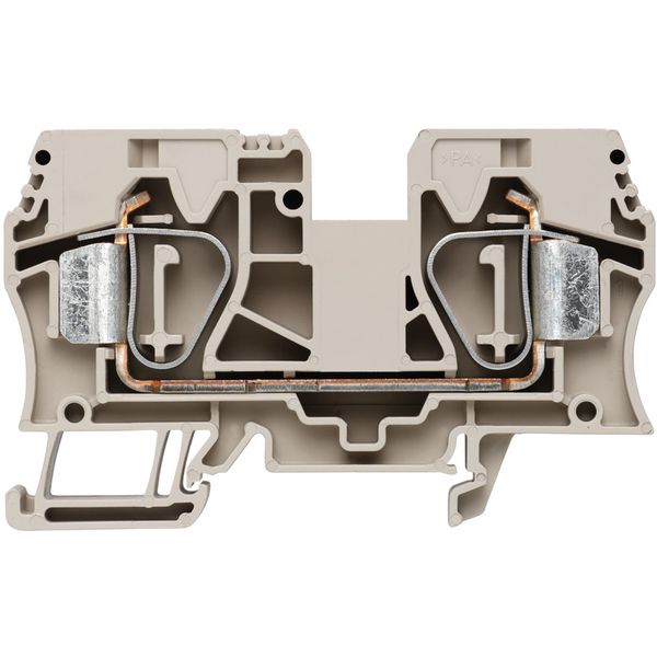 Feed-through terminal block, Tension-clamp connection, 16 mm², 1000 V, image 1