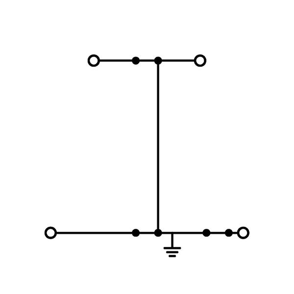 Double-deck terminal block 4-conductor ground terminal block 2.5 mm² g image 5