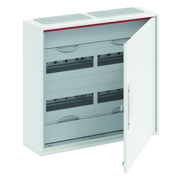 CA23RZ1 ComfortLine Compact distribution board, Surface mounting, 48 SU, Isolated (Class II), IP44, Field Width: 2, Rows: 2, 500 mm x 550 mm x 160 mm image 3