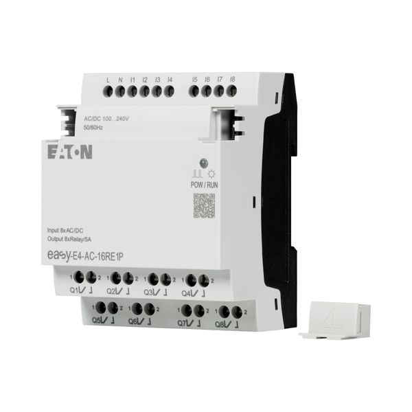 I/O expansion, For use with easyE4, 100 - 240 V AC, 110 - 220 V DC (cULus: 100-110 V DC), Inputs/Outputs expansion (number) digital: 8, Push-In image 17