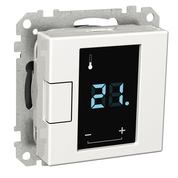 Exxact thermostat with touch display universal version white image 3