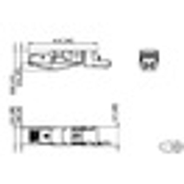 RJ45 industrial plug Cat.6 STP, on-site installable, image 3