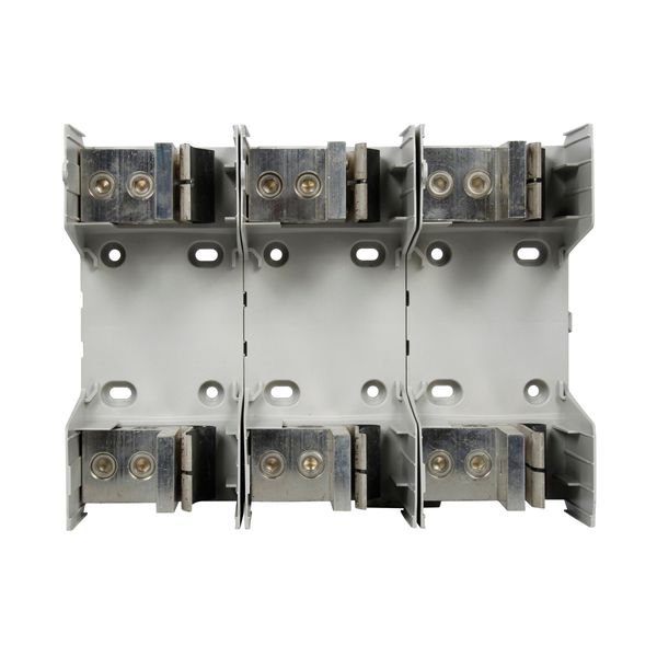 Eaton Bussmann Series RM modular fuse block, 250V, 450-600A, Knife Blade End X Knife Blade End, Three-pole image 1