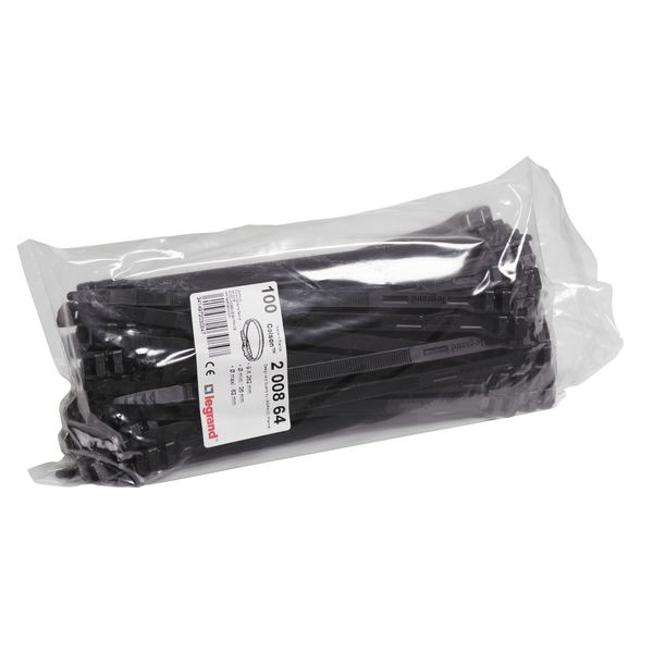 Cable tie Colson -UV protec -width 9 mm -L. 262 mm -black image 1