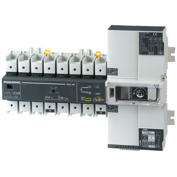 Automatic transfer switch ATyS t M 4P 100A 230/400 VAC image 2