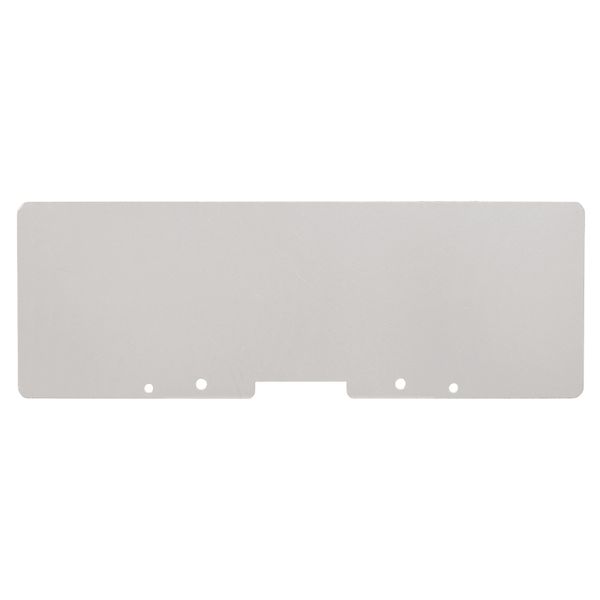 Partition plate (terminal), End and intermediate plate, 109.8 mm x 66. image 1