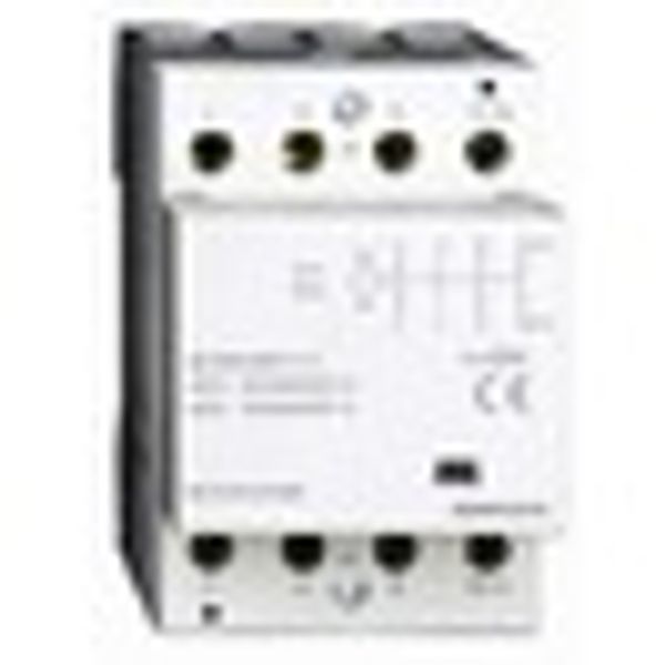 DIN Rail contactor 63A, 4 NO, 230VAC, 3MW, AMPARO image 3