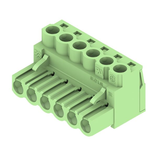 PCB plug-in connector (wire connection), 5.08 mm, Number of poles: 6,  image 2