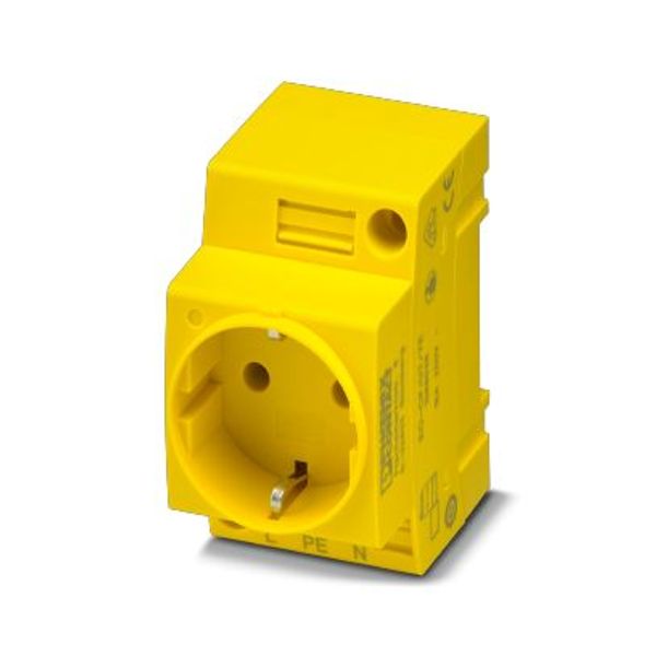 Socket outlet for distribution board Phoenix Contact EO-CF/UT/YE  250V 16A AC image 3