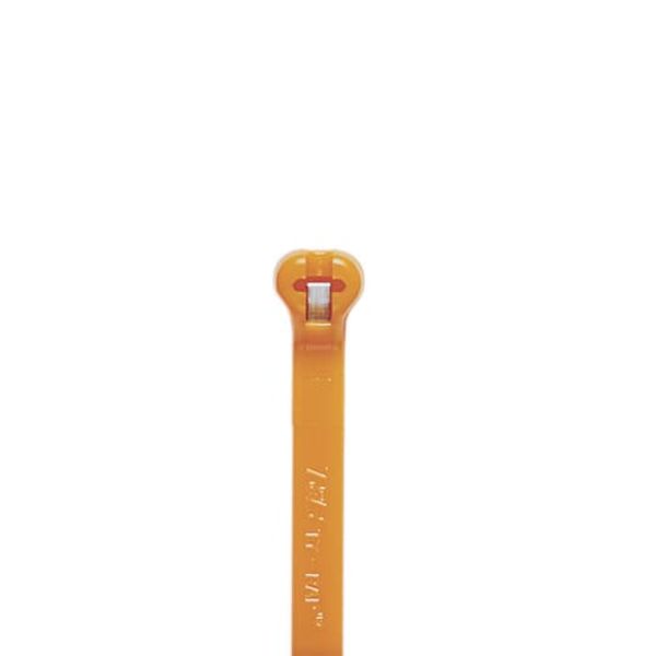 TY525M-3 CABLE TIE 7 IN 50 PD ORANGE 2 PC image 3