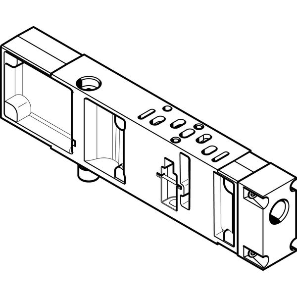 VABF-S4-2-P1A14-G18 Vertical pressure supply plate image 1