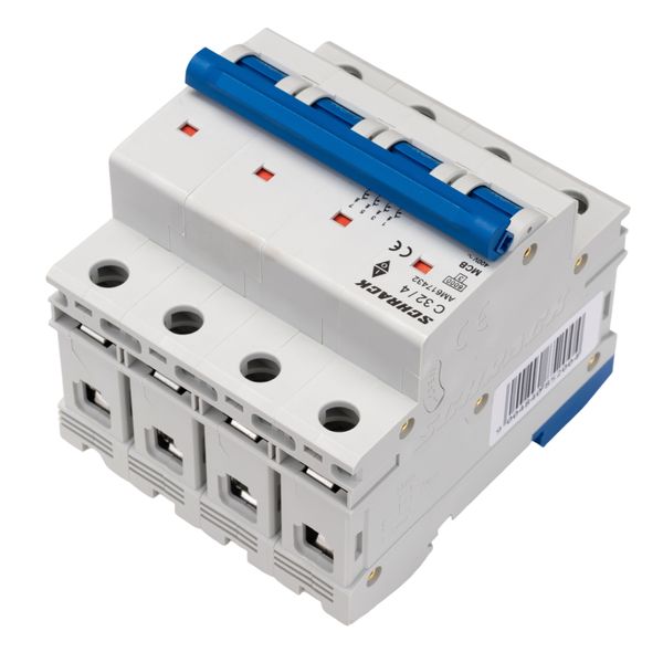 Miniature Circuit Breaker (MCB) AMPARO 6kA, C 32A, 4-pole image 6