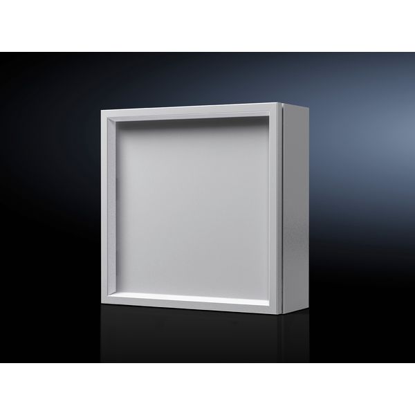 FT Operating panel, WHD: 597x377x36 mm, for AE enclosures instead of the door image 1
