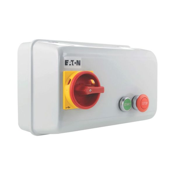 Star delta starter, enclosed, 230 V/11 kW, steel image 5