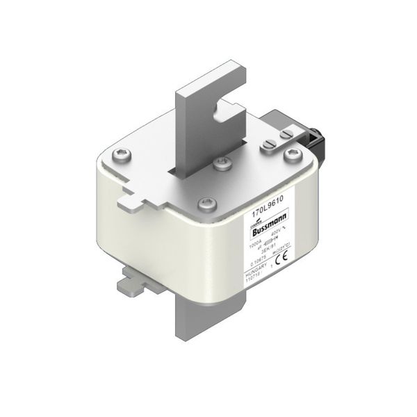 Fuse-link, high speed, 1000 A, AC 400 V, Size 3, 74 x 103 x 128 mm, aR, IEC, single indicator image 9