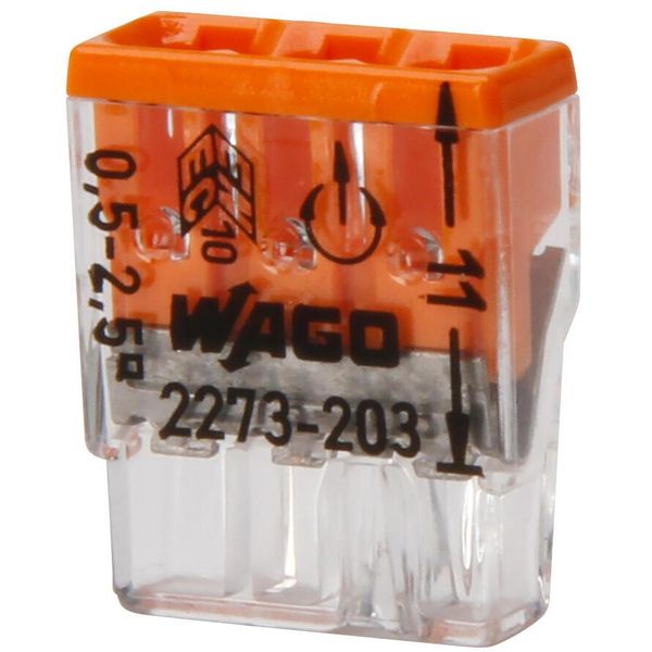 WAGO COMPACT-connectors, 3-pole, content image 1