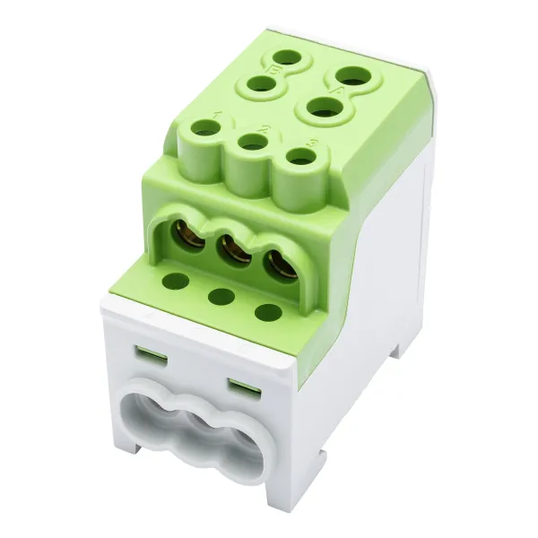 SDB 200 Distribution block Al/Cu 80030 SIMBLOCK green image 1