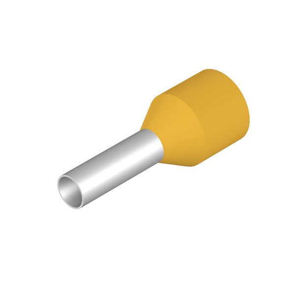Wire end ferrule, Standard, 6 mm², Stripping length: 17 mm, yellow image 1