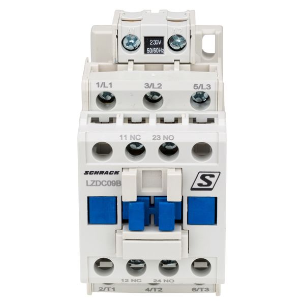 Contactor 3-pole, CUBICO Classic, 4kW, 9A, 1NO+1NC, 230VAC image 6