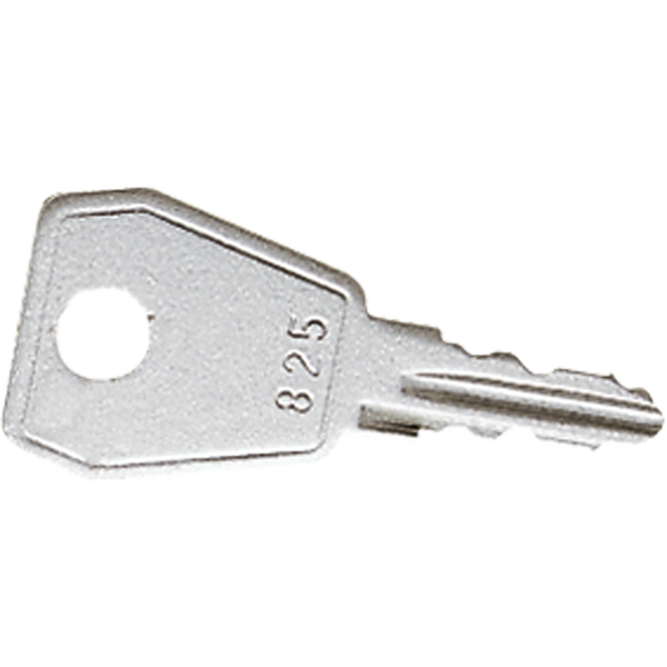 Spare key for all hinged lids with safe. 823SL image 1