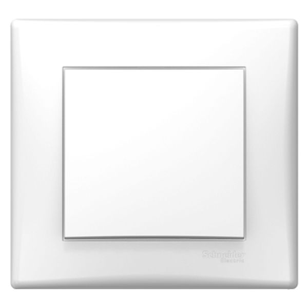 Sedna - 1pole pushbutton - 10A white image 1