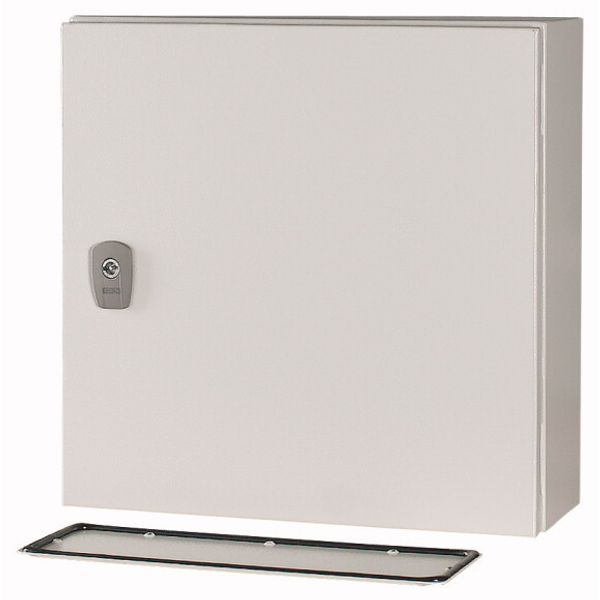 Wall enclosure with mounting plate, HxWxD=400x400x150mm image 2