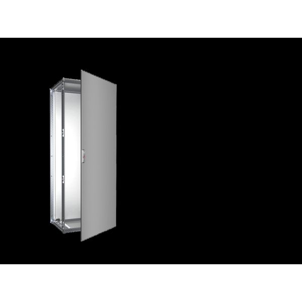 VX Baying enclosure system IP66 / NEMA4x, WHD: 800x2000x600 mm, stainless steel image 2