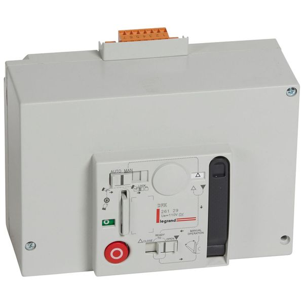 Motor-driven handle -for DPX 1250 and 1600 -front operated 110 V~/= up to 1600 A image 1