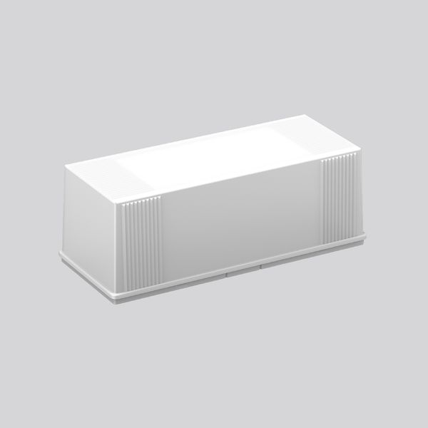 Replacement cover, plastic glass L 343 B 143 H 124 colour: white image 2